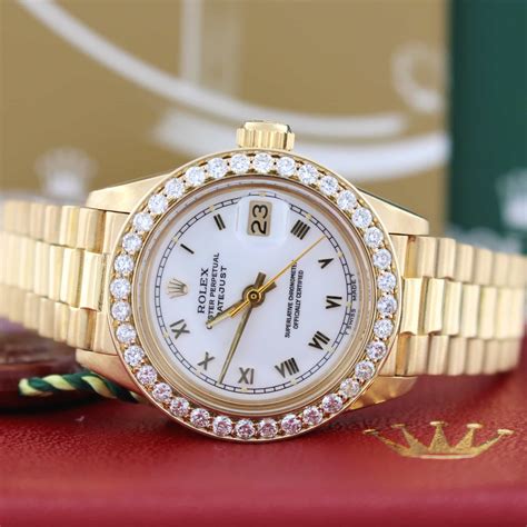 rolex datejust presidential.